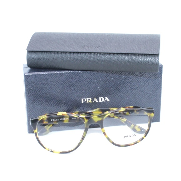 Prada Journal Eyeglasses VPR12S 54.18 UBL-101 145 - Picture 7 of 7